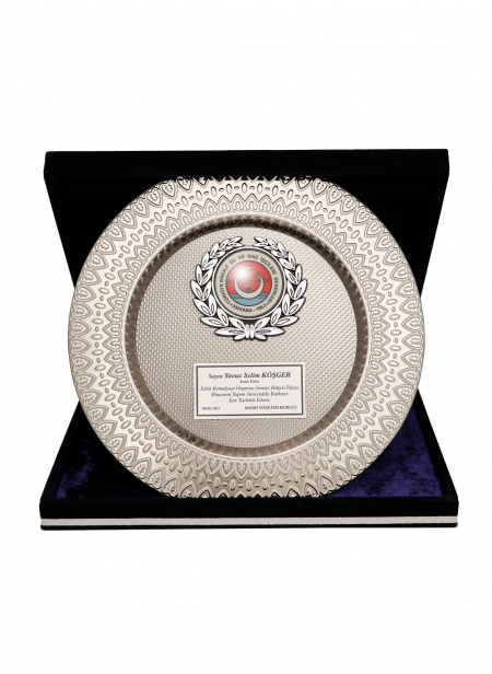 Gümüş Tabaklı Plaket T3
